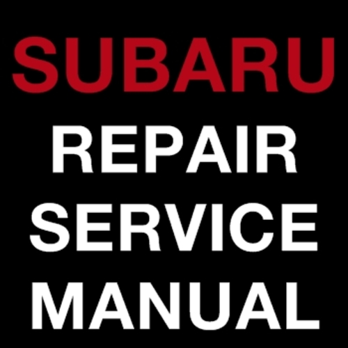 Product picture SUBARU FORESTER 1997-2004 FACTORY REPAIR SERVICE MANUAL